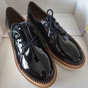 Emperio Armani Black Laced Platform